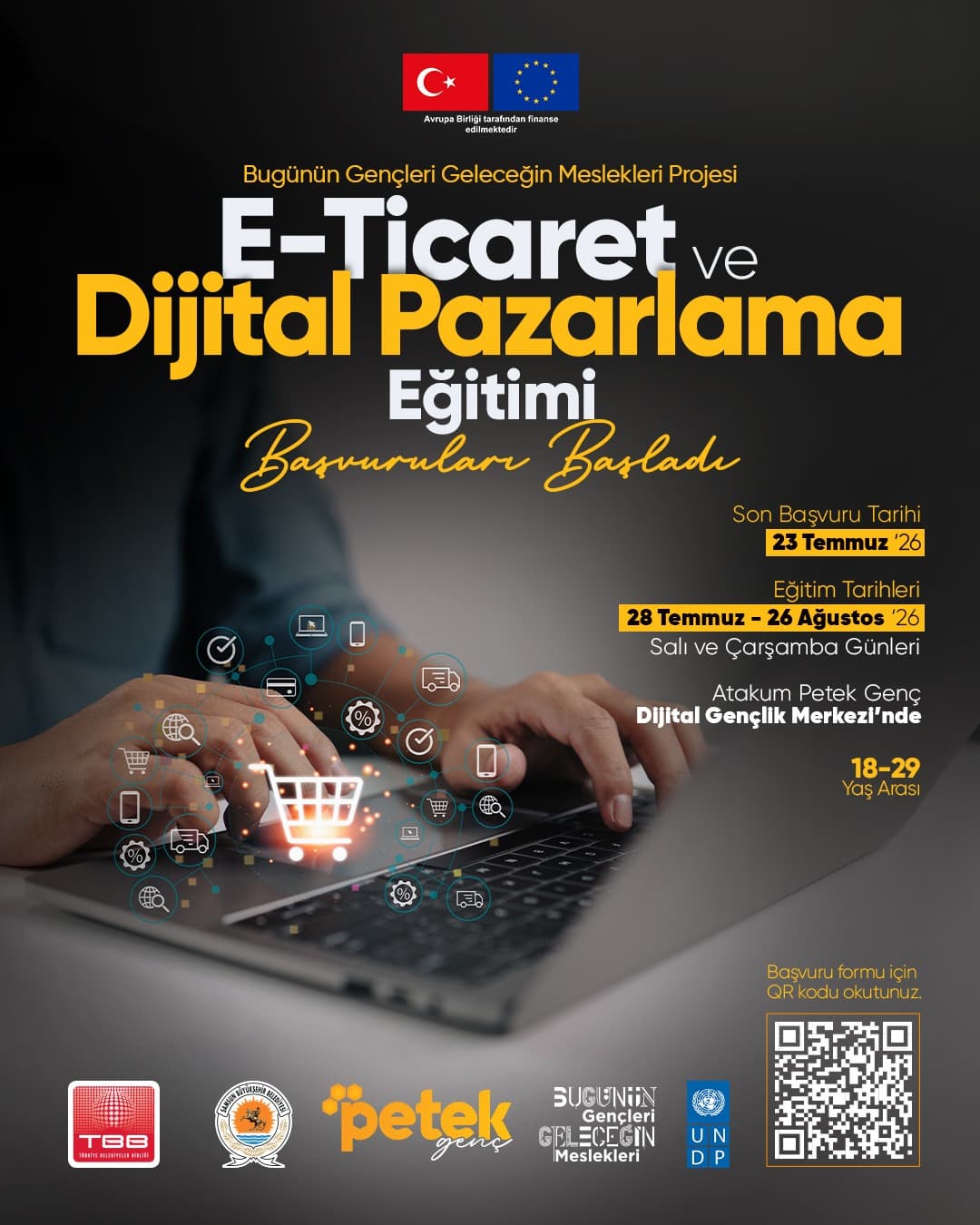 Gençlere E-Ticaret ve Dijital Pazarlama Eğitimi