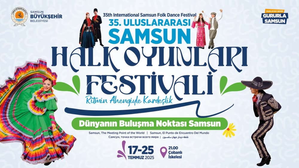 SAMSUN’DA HALK OYUNLARI RÜZGÂRI ESECEK