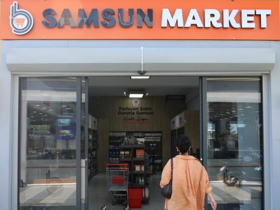 SAMSUN MARKET YENİ YERİNDE